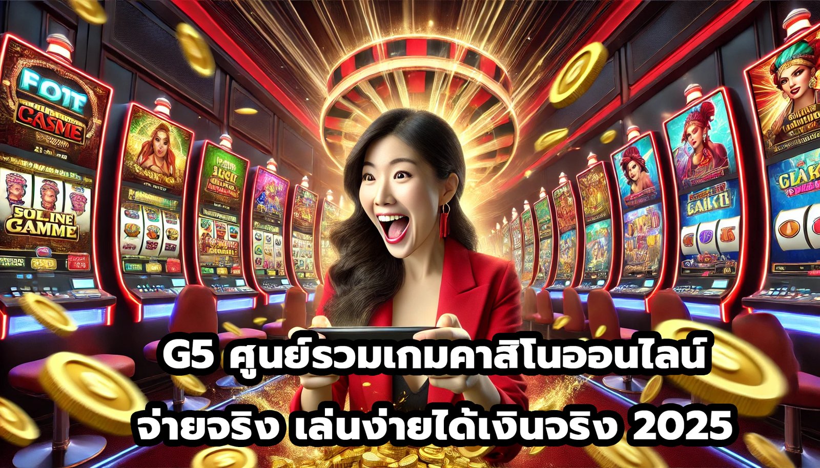 G5 ศูนย์รวมเกมคาสิโนออนไลน์ จ่ายจริง เล่นง่ายได้เงินจริง 2025-6