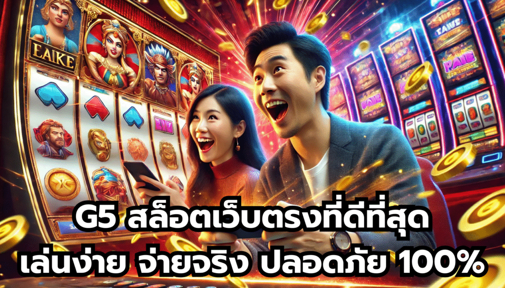 G5 สล็อตเว็บตรงที่ดีที่สุด เล่นง่าย จ่ายจริง ปลอดภัย 100%