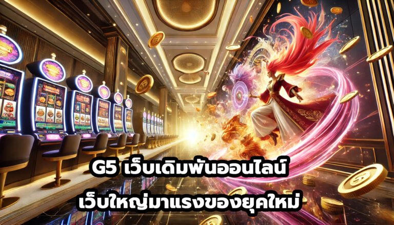 G5 เว็บเดิมพันออนไลน์ เว็บใหญ่มาแรงของยุคใหม่-9