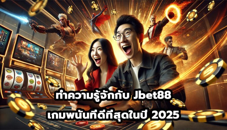 ทำความรู้จักกับ Jbet88 เกมพนันที่ดีที่สุดในปี 2025-11